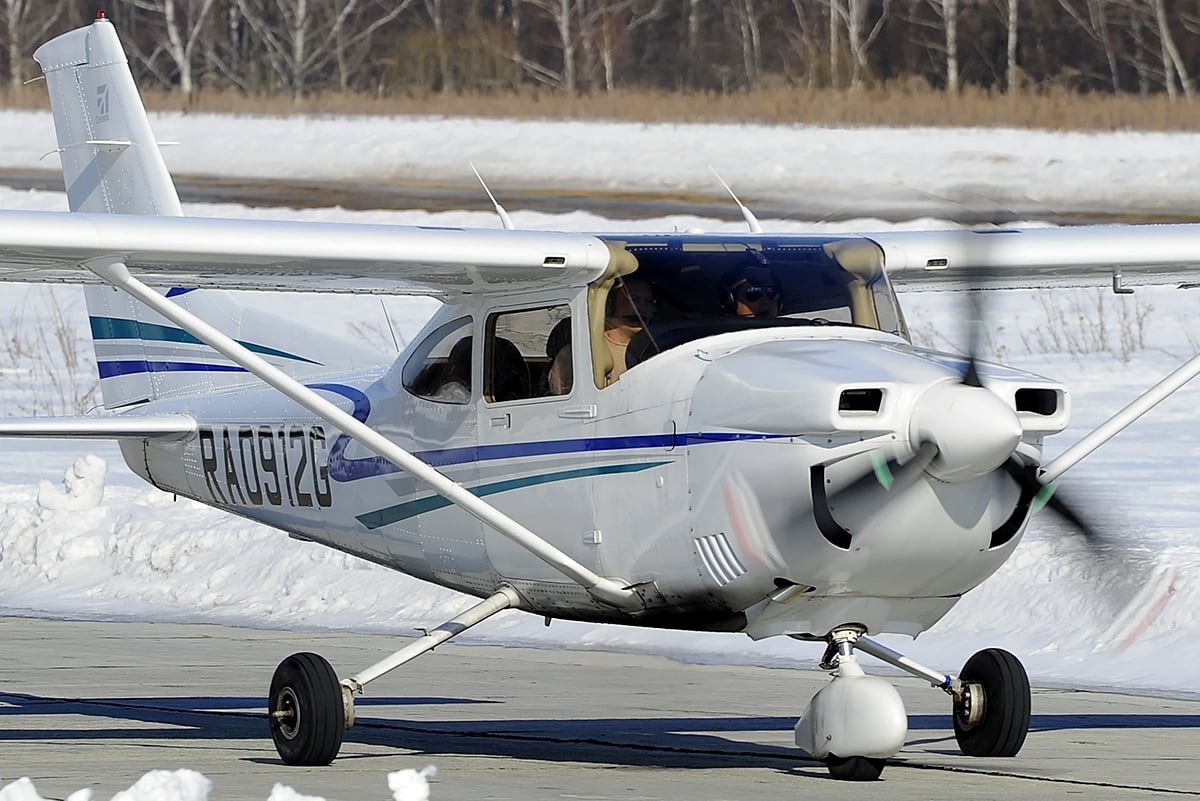 Cessna T182T Turbo Skylane in flight
